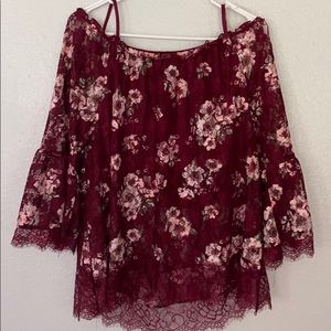 Women’s Floral Blouse.